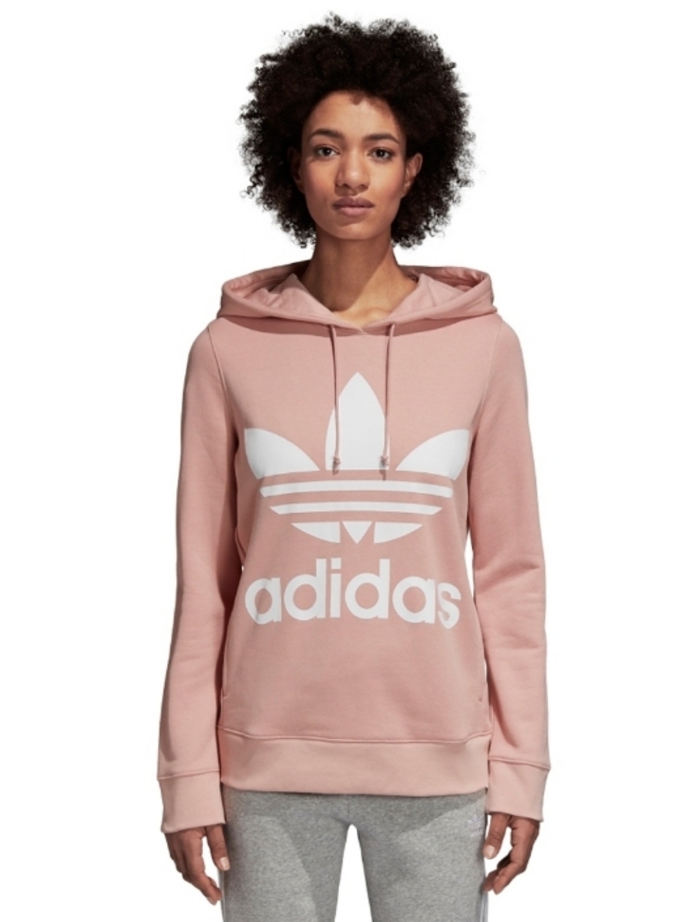 Adidas Blush Pink Hoodie Sweatshirt